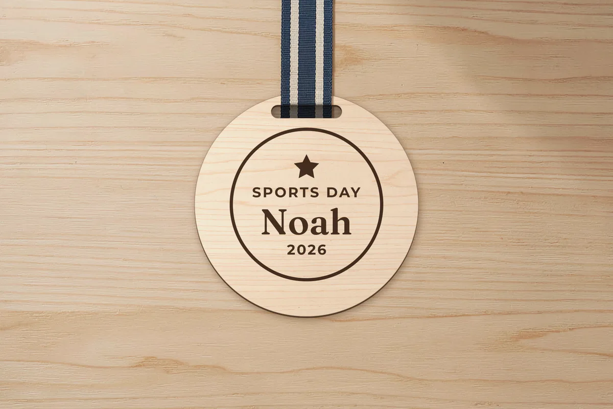 Sports day medal