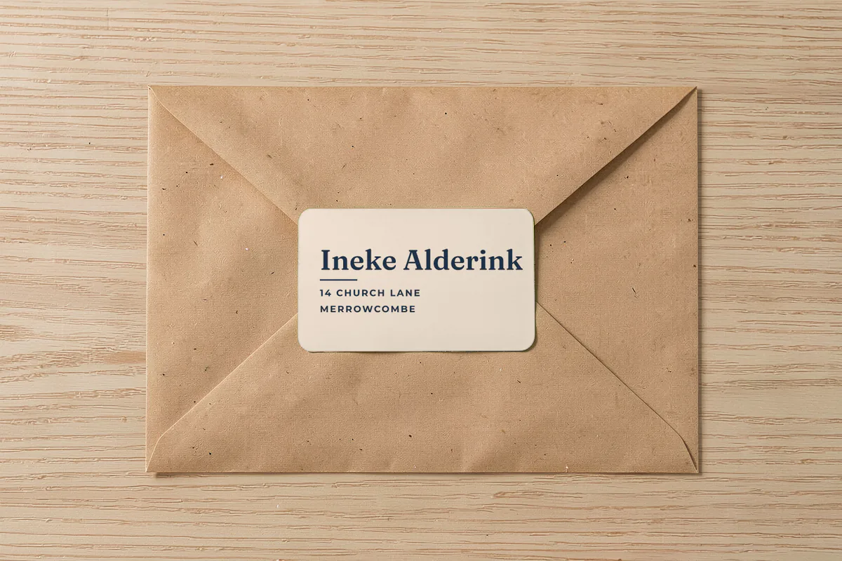 Return address labels