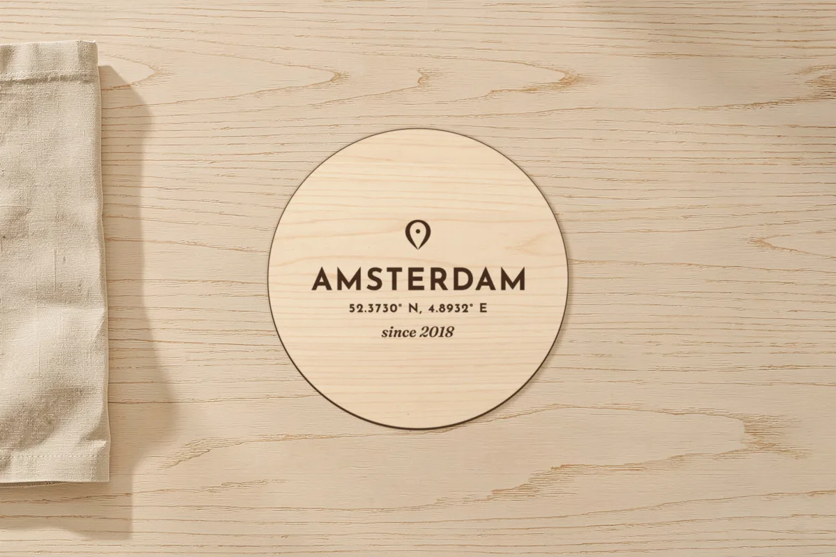 Coordinates coaster