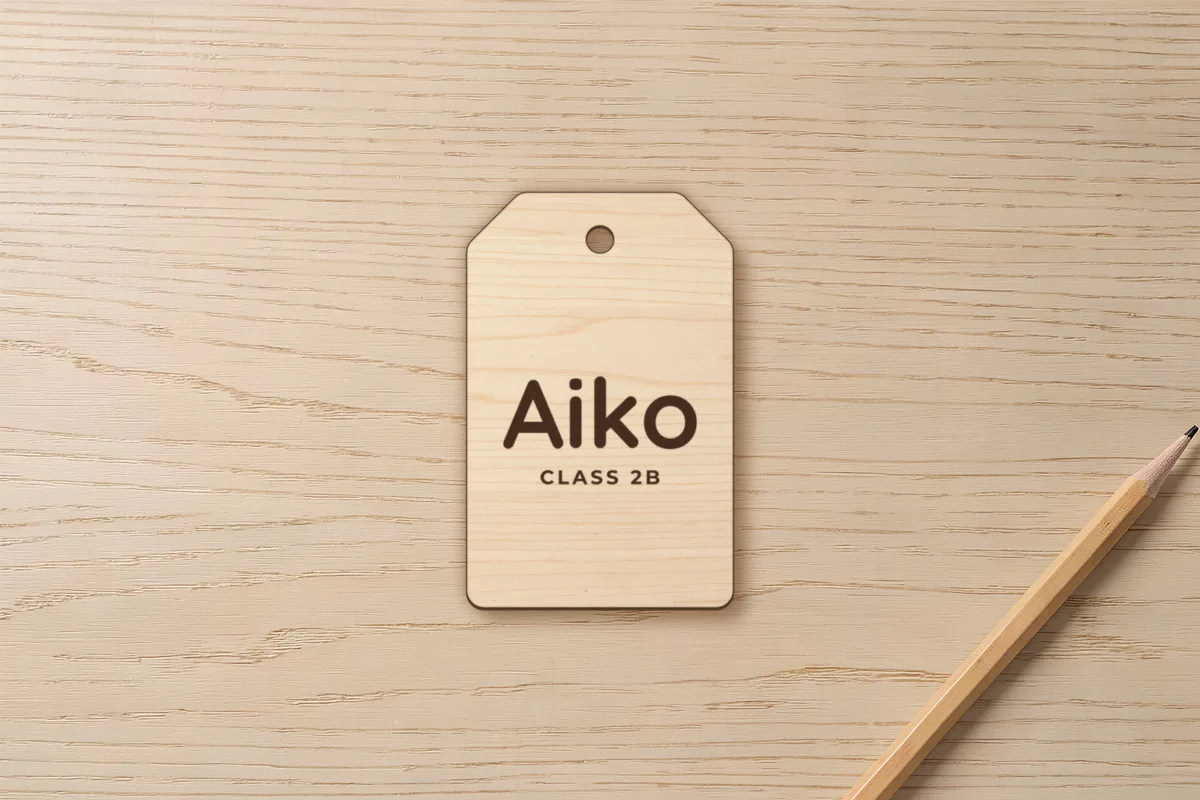 School bag tag